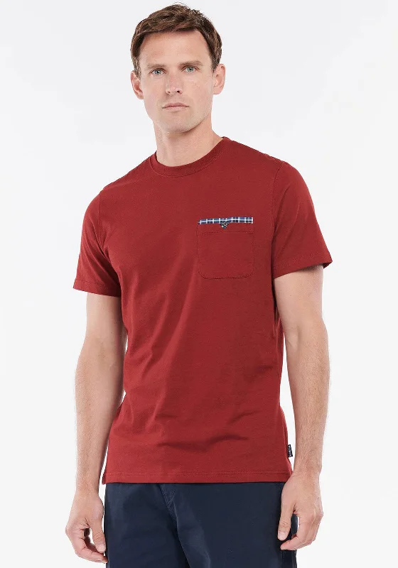 Final Sale Barbour Tayside T-Shirt, Wine
