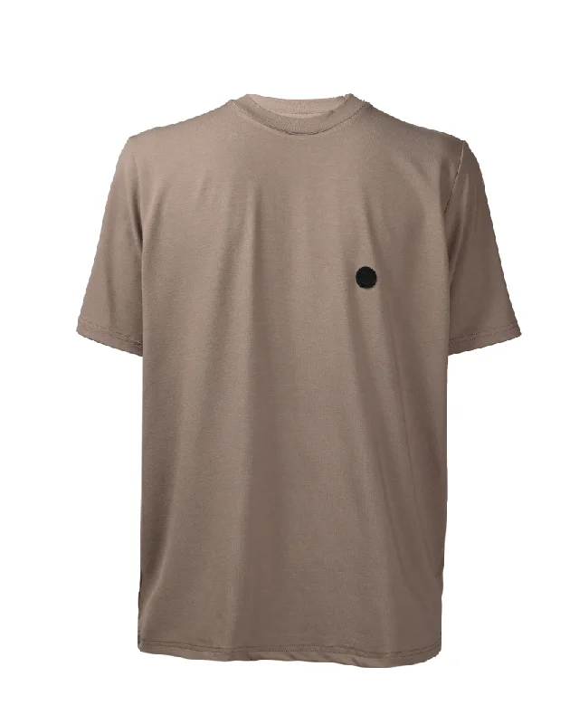 Deep Discounts Basic Beige T-Shirt