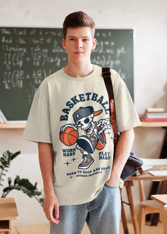 Special Discount Basketball: Oversized T-Shirts