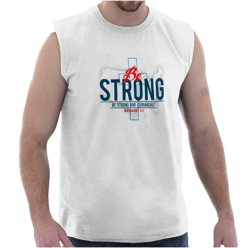 Price Rollback Be Strong America Sleeveless T-Shirt
