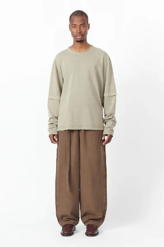 Weekend Deals That Spark Beach Brains Layer LS Tee - Desert