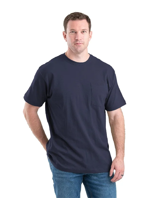 Weekend Bargains to Snag Berne Apparel Mens Heavyweight Pocket Tee Navy 100% Cotton S/S T-Shirt Weekend Bargains to Snag Berne Apparel Mens Heavyweight Pocket Tee Navy 100% Cotton S/S T-Shirt
