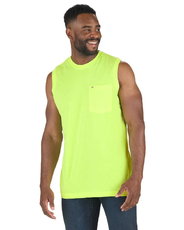 Weekend Offers That Tempt Berne Mens Performance Pocket Yellow Cotton Blend S/L T-Shirt Weekend Offers That Tempt Berne Mens Performance Pocket Yellow Cotton Blend S/L T-Shirt