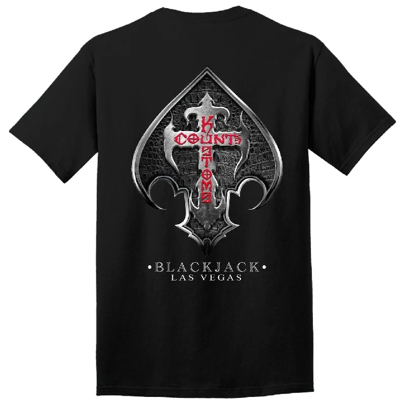 Unmissable Sale Count's Kustoms BLACKJACK Unisex T-Shirt