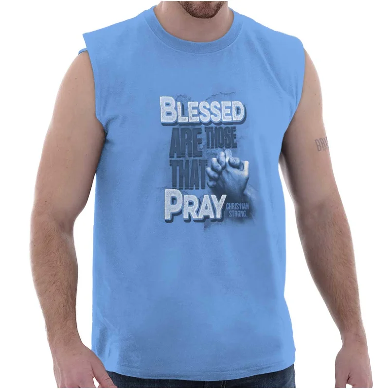 Special Price Blessed Pray Sleeveless T-Shirt