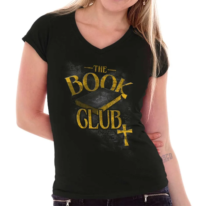 Book Club Junior Fit V-Neck T-Shirt