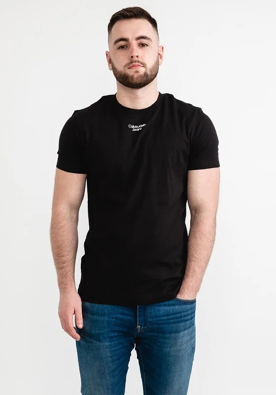 Weekend Sale: Don't Miss Out Calvin Klein Logo T-Shirt, Black