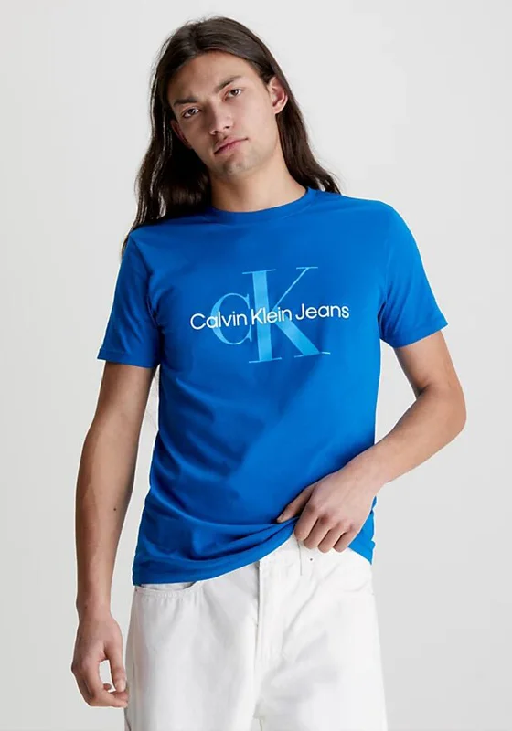 Daily Specials Calvin Klein Jeans Monogram T-Shirt, Tarps Blue