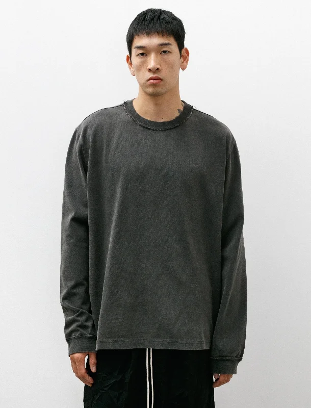 Weekend Deal Big Tee LS Heavy Jersey Black Old Dye