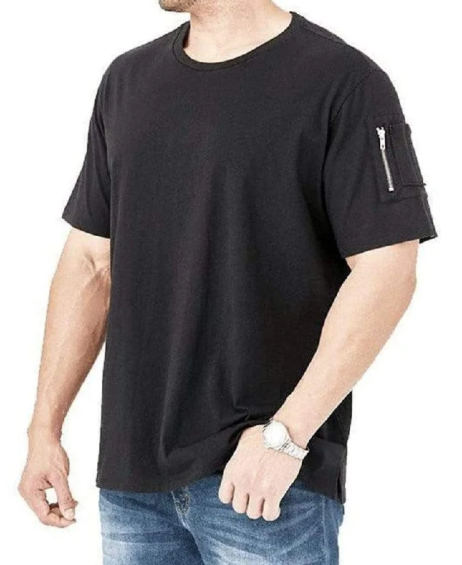 Weekend Discounts to Delight Cargo Zipper Pocket Tee