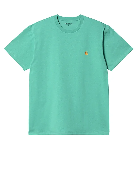 Steal Deal Carhartt Chase T-Shirt, Aqua Green