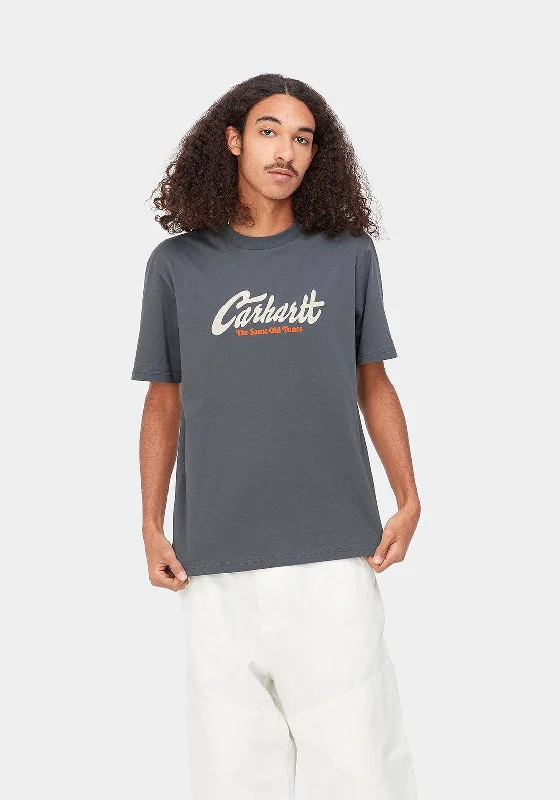Weekend Deals to Make You Happy Carhartt Old Tunes Short Sleeve T-Shirt, Zeus