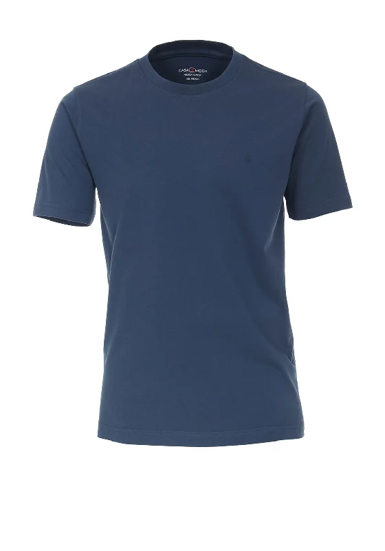 Reduced Rates Casa Moda Crew Neck T-Shirt, Dark Denim