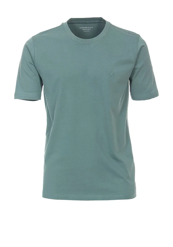 Take Action Casa Moda Crew Neck T-Shirt, Light Hydro