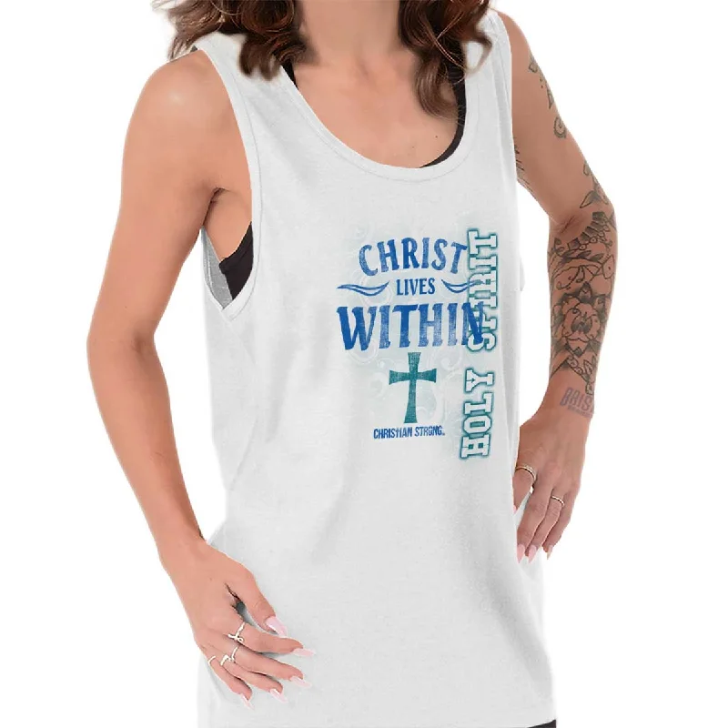 Best Deals Christ Lives Within Tank Top