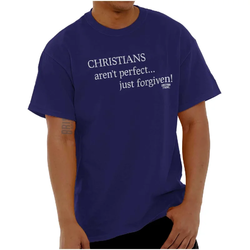 Christian Strong - Christians Are Forgiven Printed T-Shirt