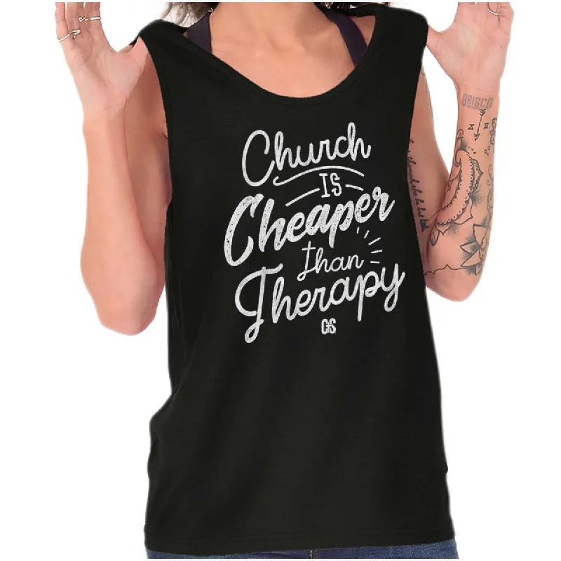 Daily Deals Church Therapy Tank Top