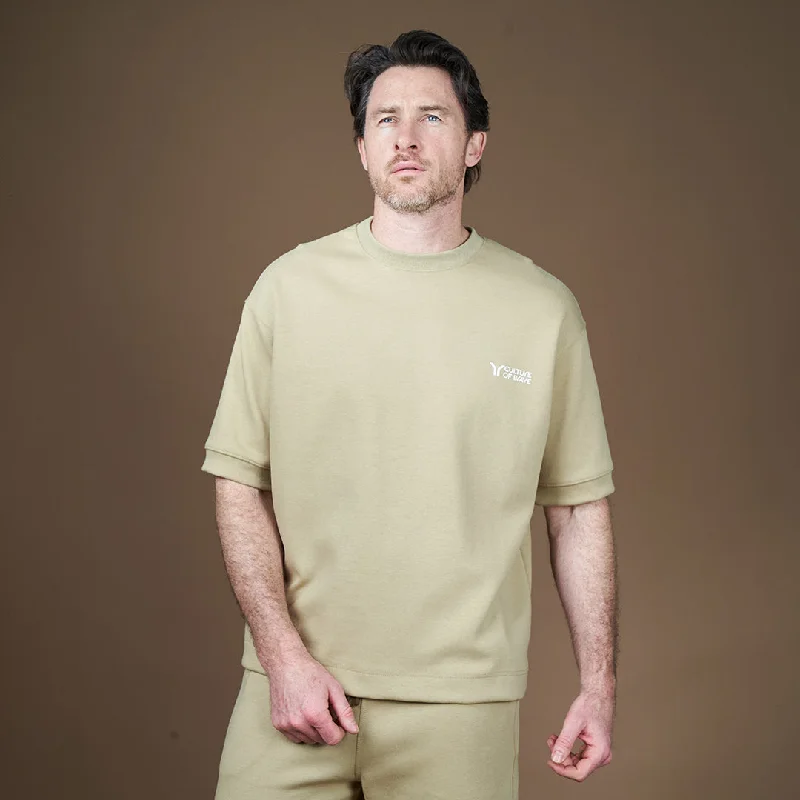 COB Boxy T-Shirt Sand