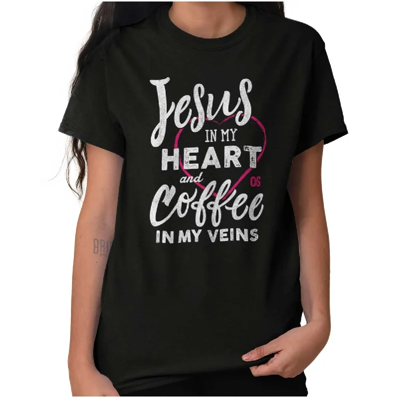 Mega Deal Coffee Veins T Shirt