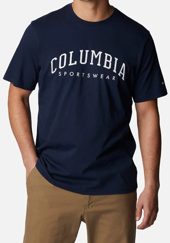 Daily Special Columbia Rockway River Graphic T-Shirt, Navy