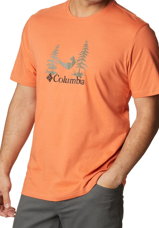 Final Offer Columbia Rockway River Outdoor T-Shirt, Orange