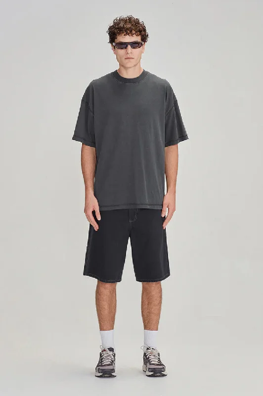 Weekend Savings Sensation Commoners Mens Oversized Tee - Vintage Grey