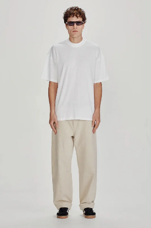 Weekend Bargains to Grab Commoners Mens Oversized Tee - White