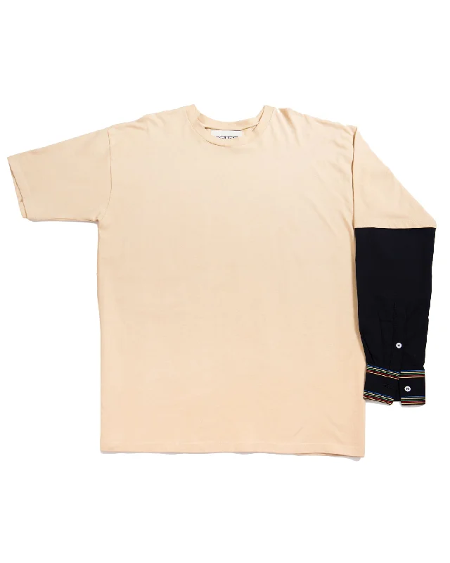 Year-End Sale Cosmopolis II Asymmetric Sleeve Tee