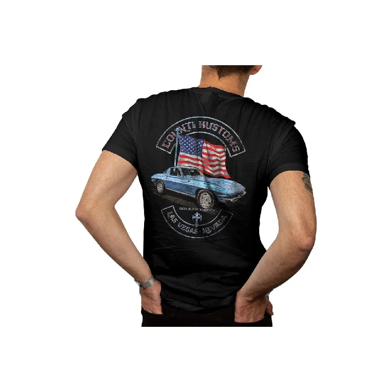 Hurry In Count's Kustoms God Bless America Unisex T-shirt