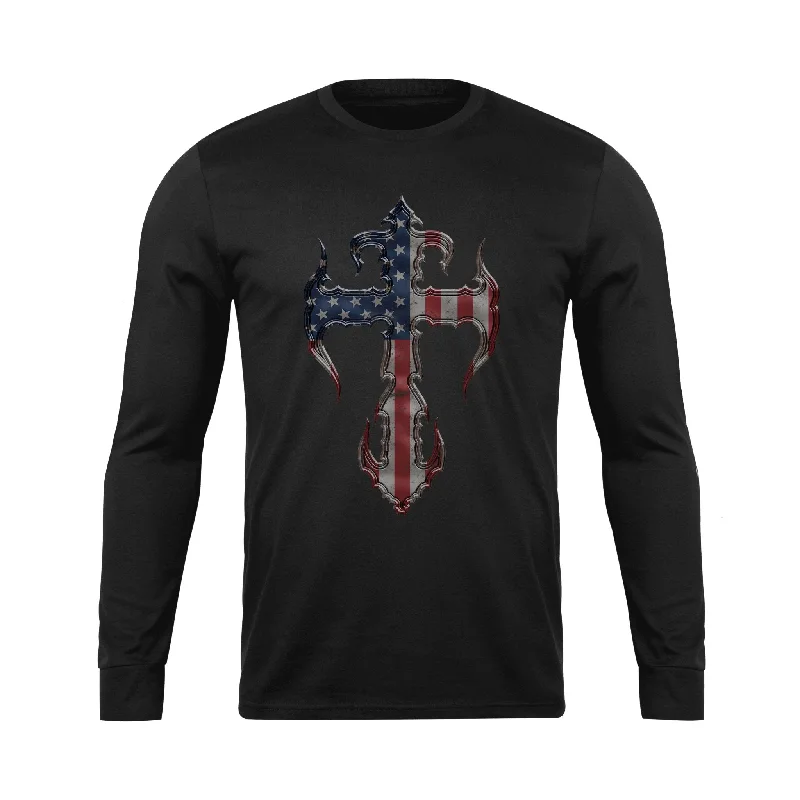 Crazy Deal Count's Kustoms PATRIOT Unisex Long Sleeve T-Shirt