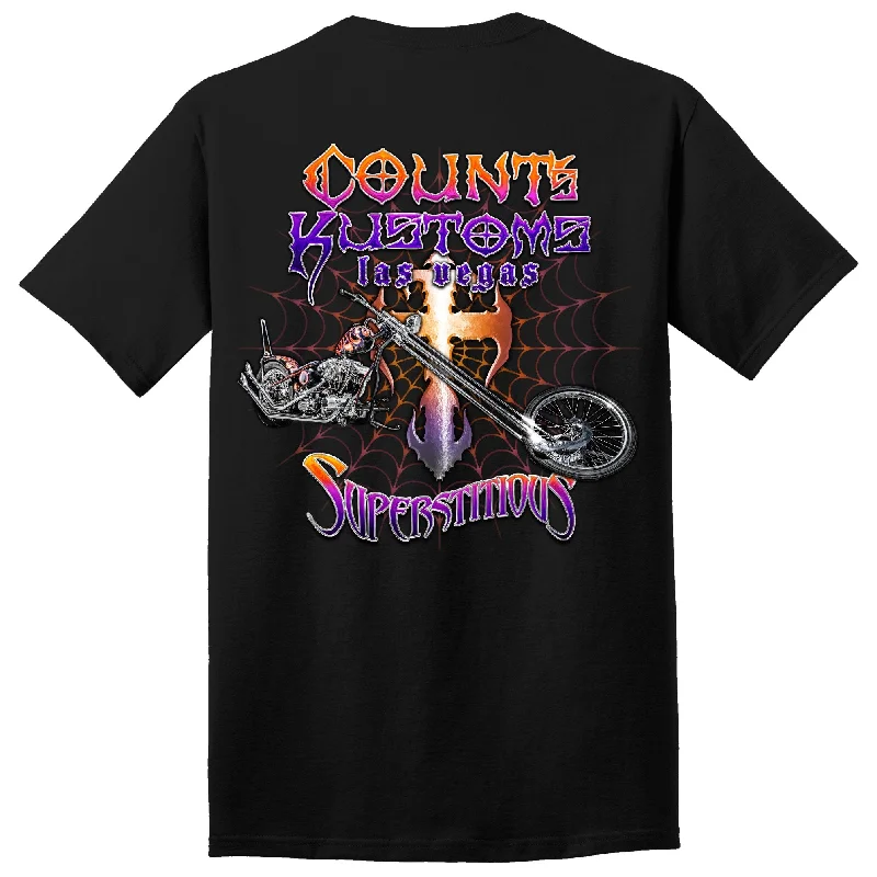 Year-End Deals Count's Kustoms SUPERSTITIOUS T-Shirt