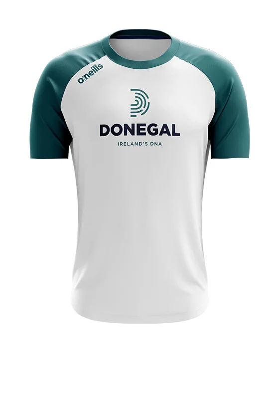 New Deals O’Neills Donegal Ireland’s DNA Adults Top, White & Teal