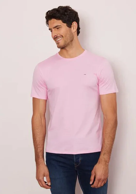 Price Drop Eden Park Crew Neck T-Shirt, Rose