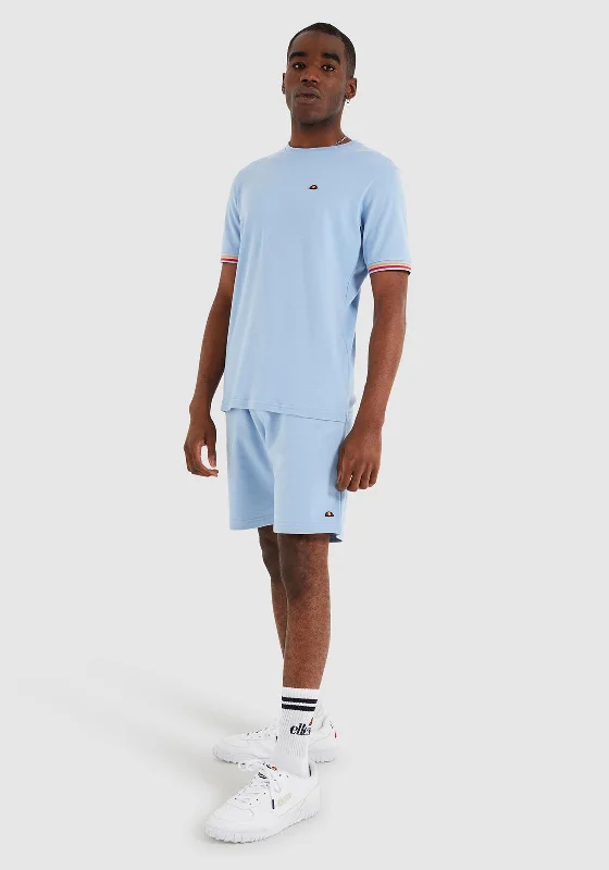Clearance Items Ellesse Towers T-Shirt, Light Blue