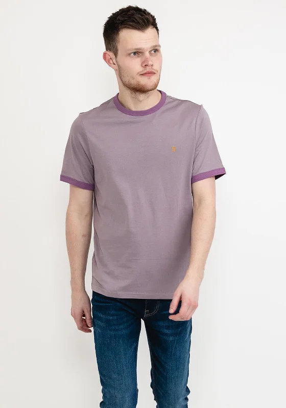 Hot Buy Farah Groves Ringer T-Shirt, Dusty Purple