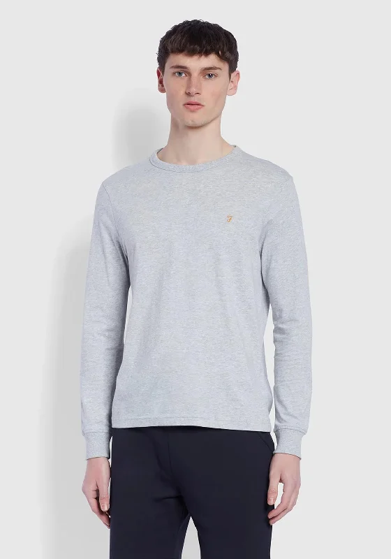 Weekend Offers That Dazzle Farah Worthington Long Sleeved T-Shirt, Grey