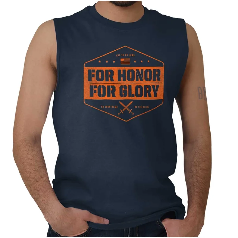 Weekend Bargains to Relish For Honor and Glory Sleeveless T Shirt