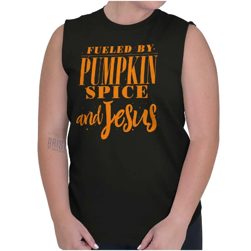 Best Seller Fueled by PSLs and Jesus Sleeveless T Shirt