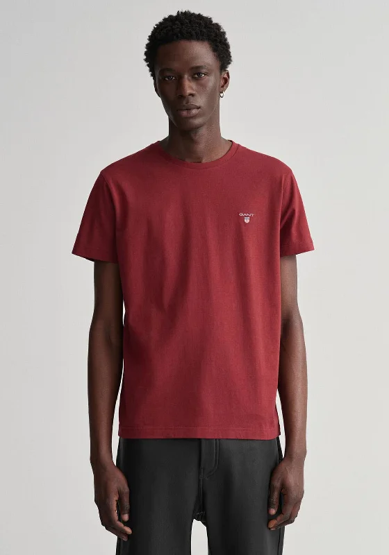Price Drop Alert Gant Original Logo T-Shirt, Plumped Red
