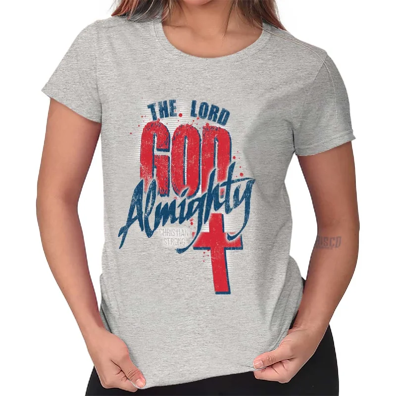 God Almighty Ladies T Shirt