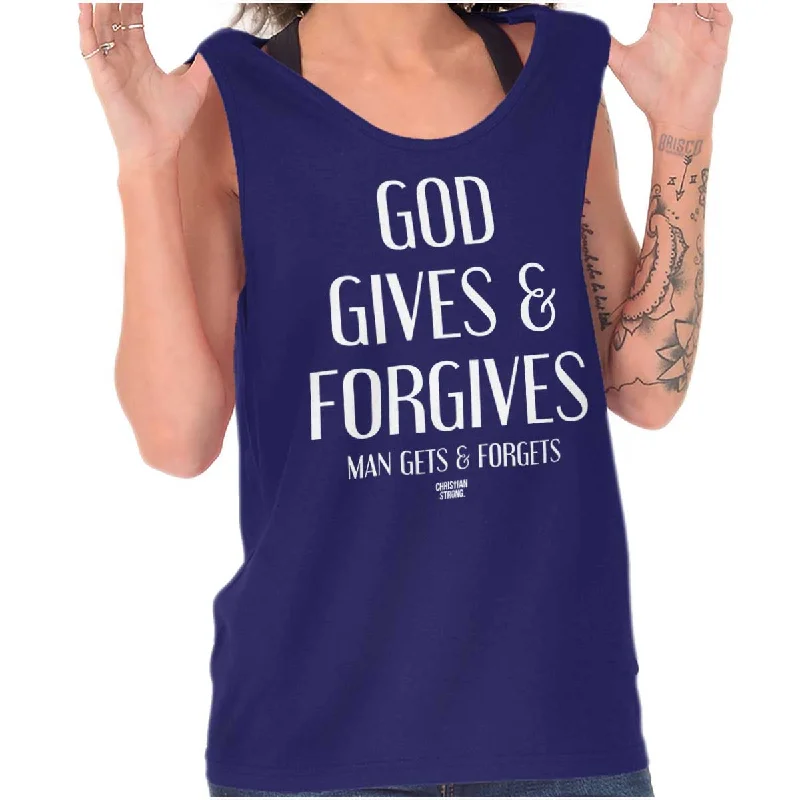 Discount Mania God Forgives Tank Top