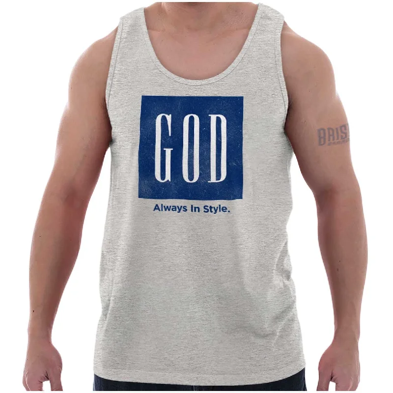Deep Discounts God In Style Tank Top