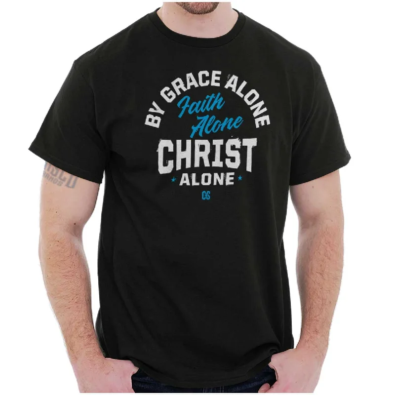 Special Discount Grace Faith Christ Alone T Shirt