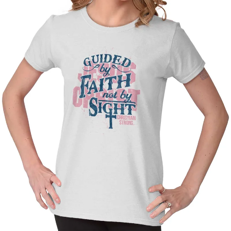 Super Deal Not By Sight Ladies T Shirt