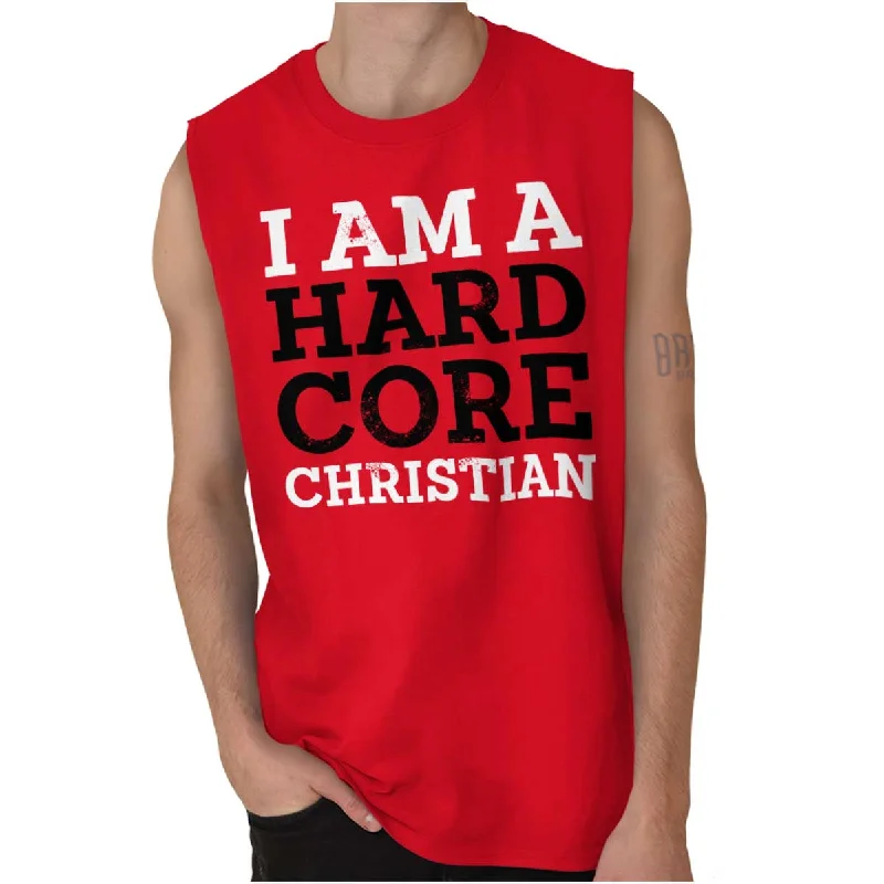 Exclusive Offers Hardcore Christian Sleeveless T-Shirt