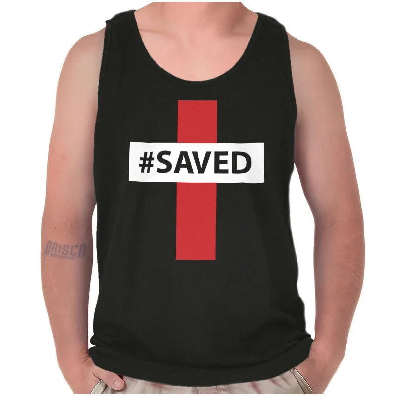 Great Deals Hashtag Saved Tank Top