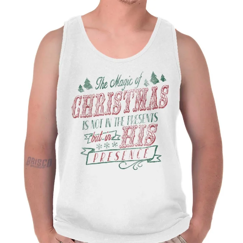 Weekend Offers That Impress His Presence Christmas Tank Top