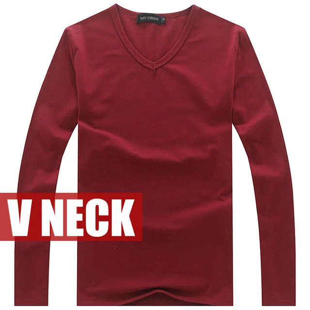 V neck Wine