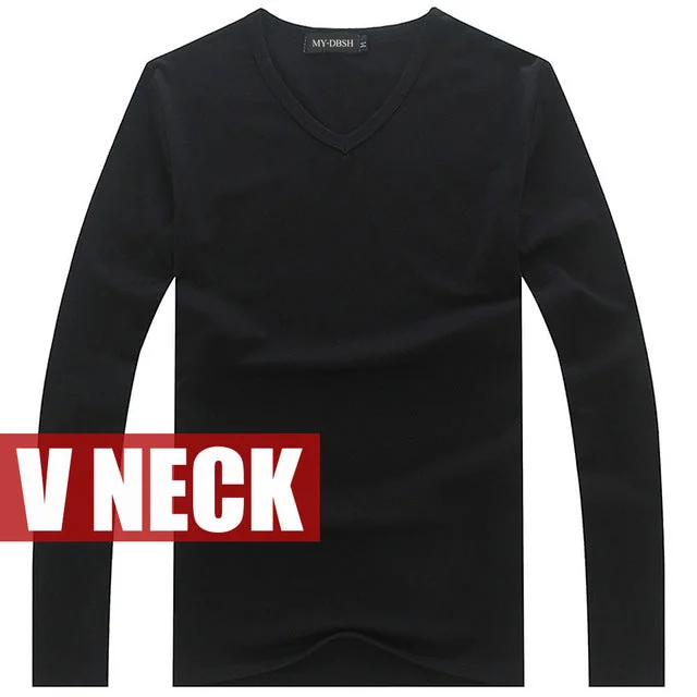 V neck Black