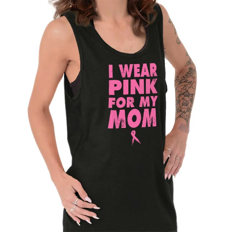 Season Finale Sale I Wear Pink For My Mom Tank Top
